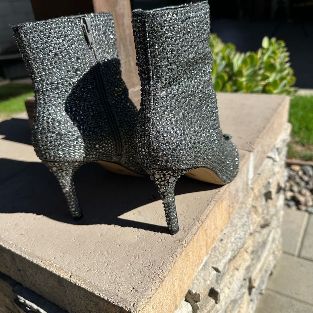 INC Ignacia Rhinestone Booties - Picture 8 of 11